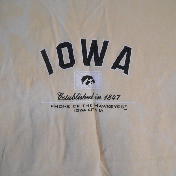 Vintage Gear Sports Women's Iowa T-Shirt - Picture 2 of 3